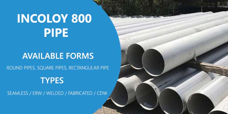 Incoloy 800 Pipe