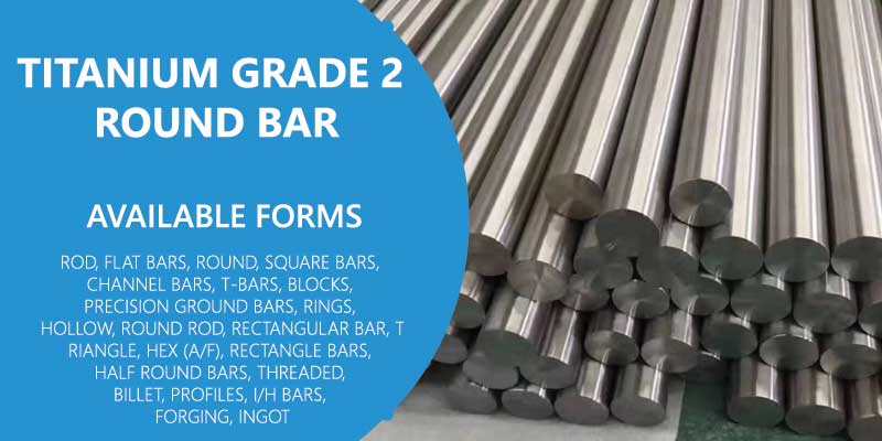 Titanium Grade 2 Round Bar