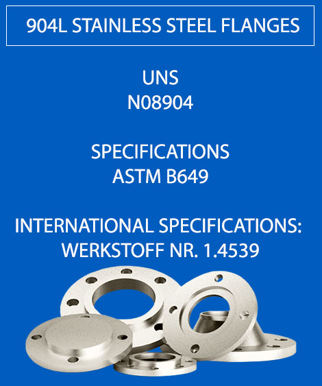 904L Stainless Steel Flanges