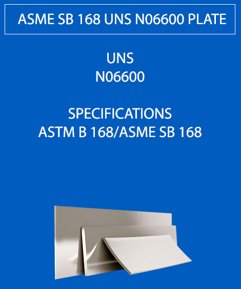 ASME SB 168 UNS N06600 Plate