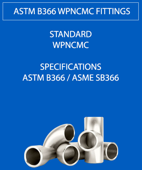 ASTM B366 WPNCMC Fittings