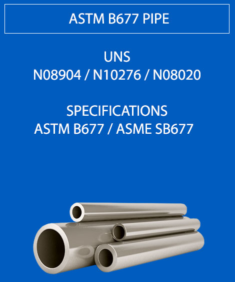 ASTM B677 Pipe