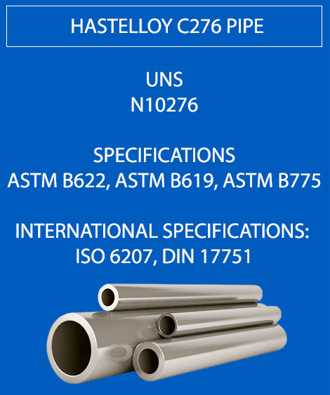 Hastelloy C276 pipe