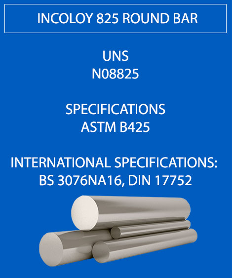 Incoloy 825 Round Bar