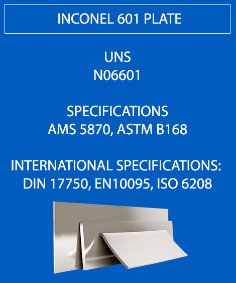 Inconel 601 Plate