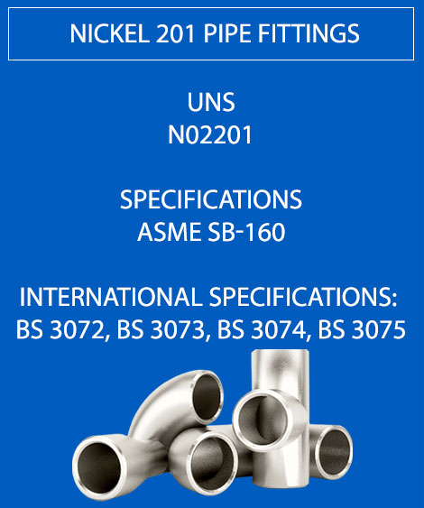 Nickel 201 Pipe Fittings