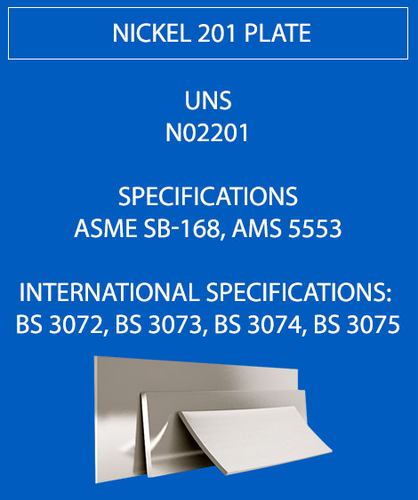 Nickel 201 Plate