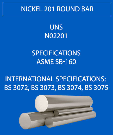Nickel 201 Round Bar