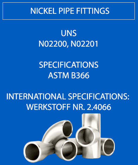 Nickel Pipe Fittings