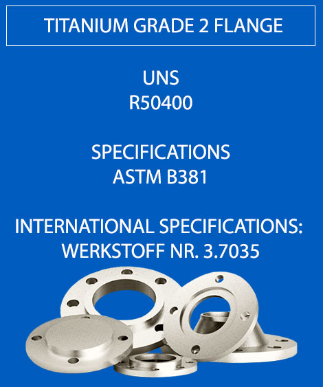 Titanium Grade 2 Flange