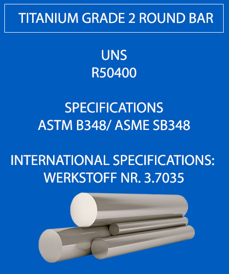 Titanium Grade 2 Round Bar