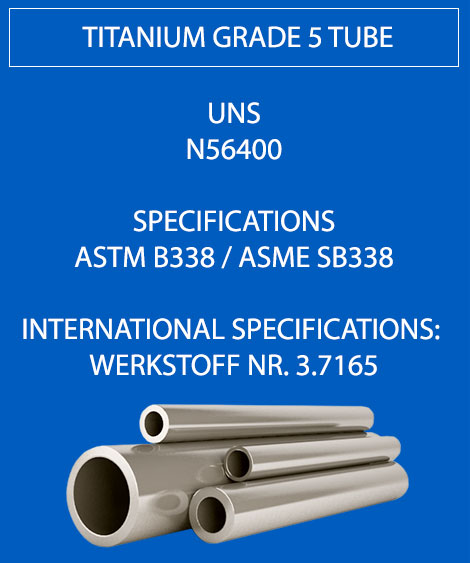 Titanium Grade 5 Seamless Tube