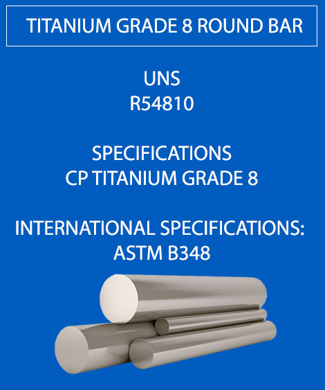 Titanium Grade 8 Round Bar
